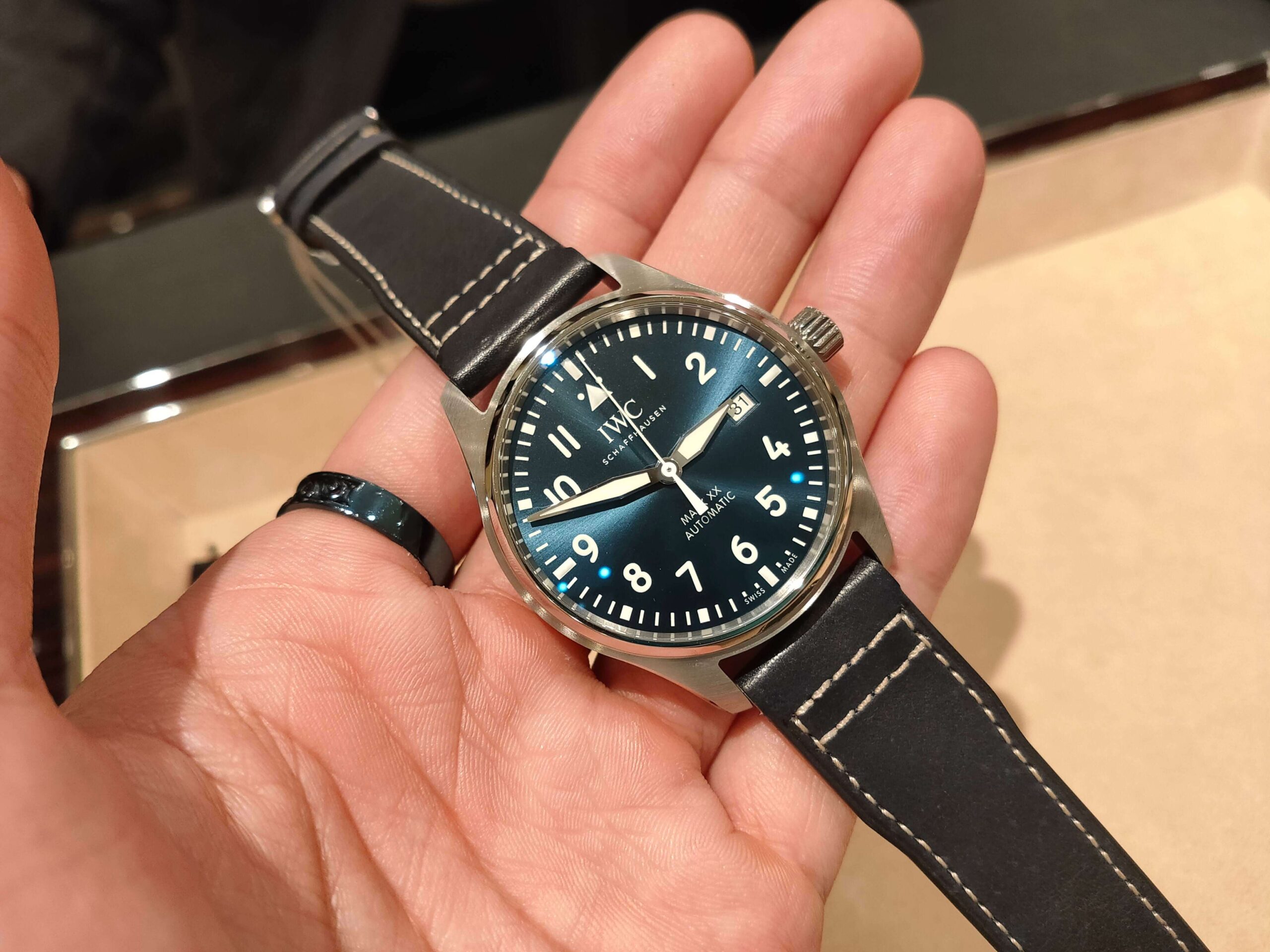 【最終値下】IWC パイロットウォッチ マーク20 IW328203 美品！